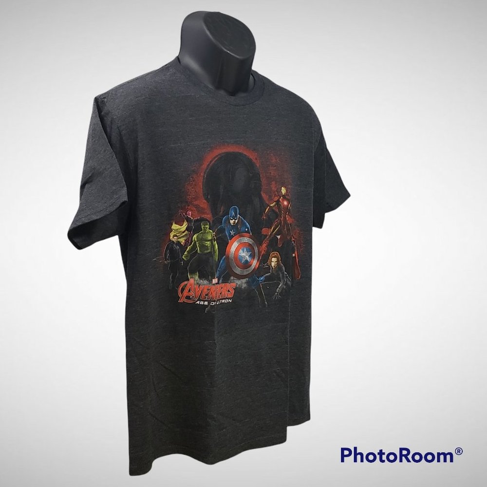 MARVEL Comics Avengers Age of Ultron T-Shirt Officially Licensed Pre-Owned LK NW - Picture 4 of 5